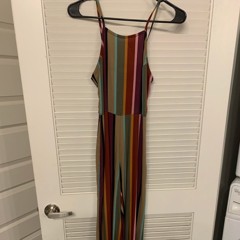 Striped Jumpsuit